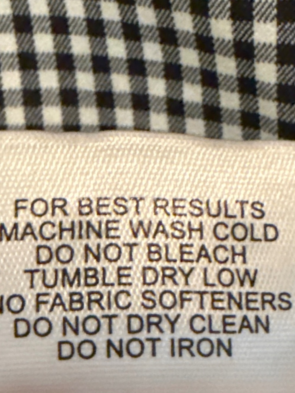 Peter Millar button down shirt. M. Black and white check with UGA bulldog logo. - Picture 4 of 5